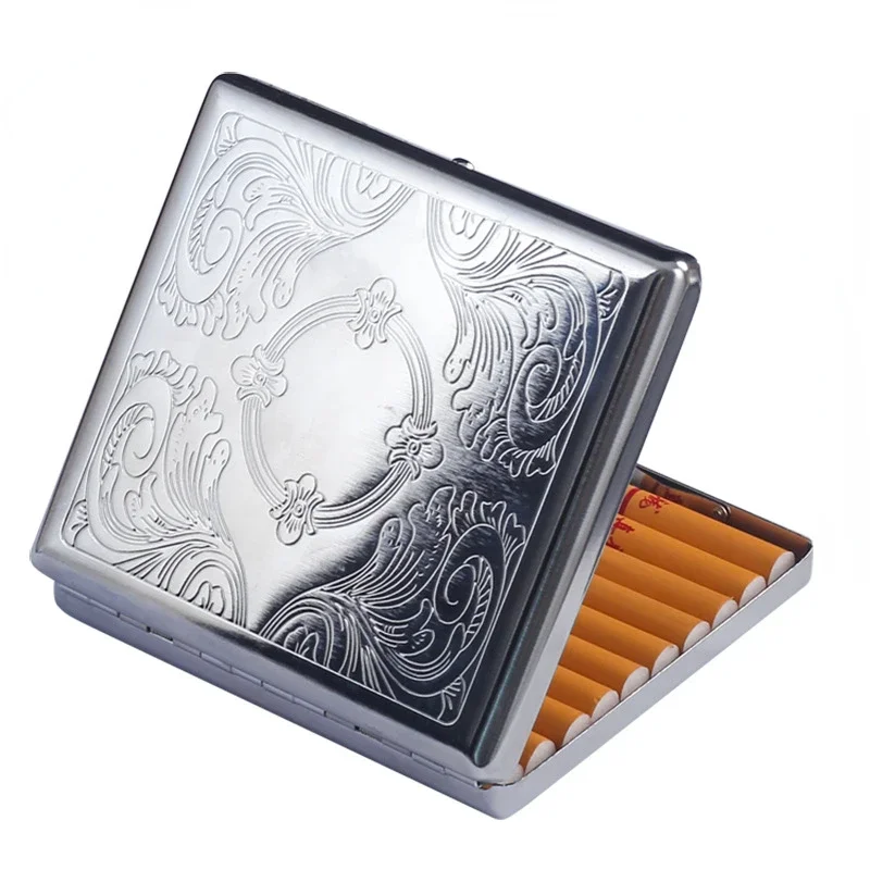 Smoking & Vaping Accessories - Boîte à cigarettes en métal, acier