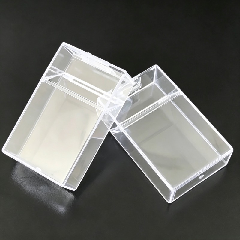 Smoking & Vaping Accessories - Étui à cigarettes transparent en plastique,