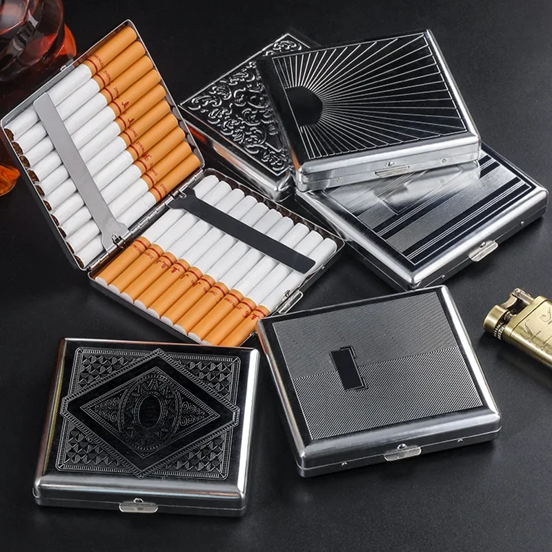 Boîte à cigarettes en métal, a - Smoking & Vaping Accessories avis et prix