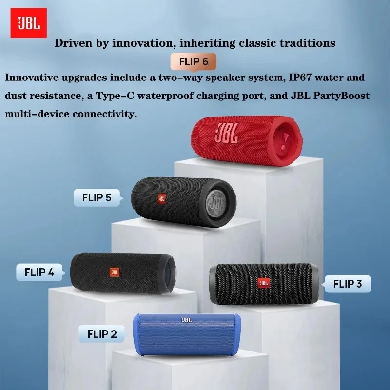 Enceinte Bluetooth cylindrique - Jbl Speaker Flip 6 avis et prix
